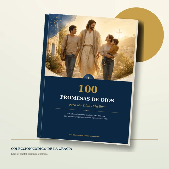 Mockup de 100 Promesas de Dios para los Días Difíciles