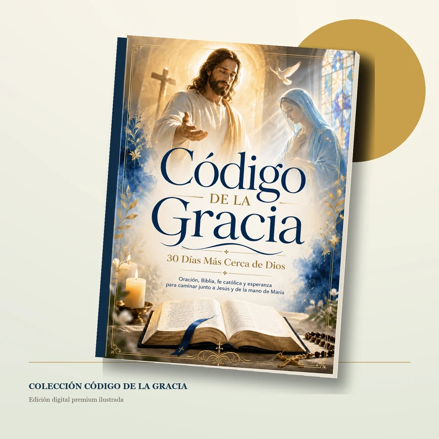 Mockup del libro digital Código de la Gracia: 30 Días Más Cerca de Dios